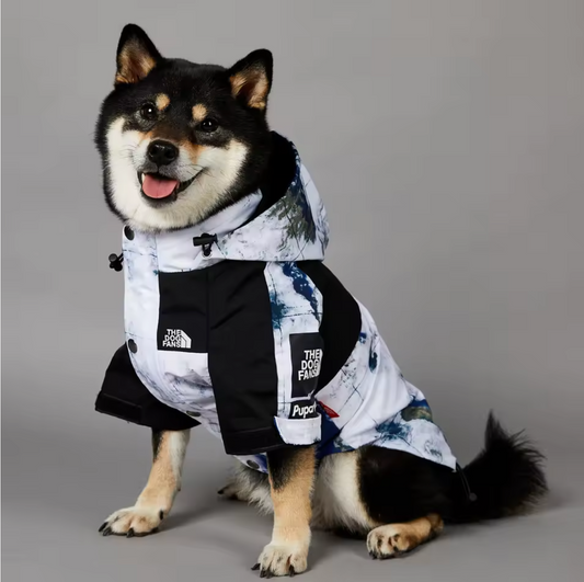 The Dog Fans - Multi graphic wind- and rainp"roof" coat